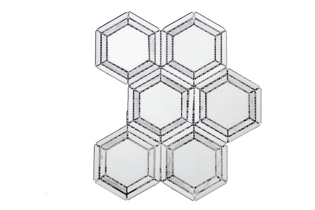 Multi-Banded Hexagon Tiles