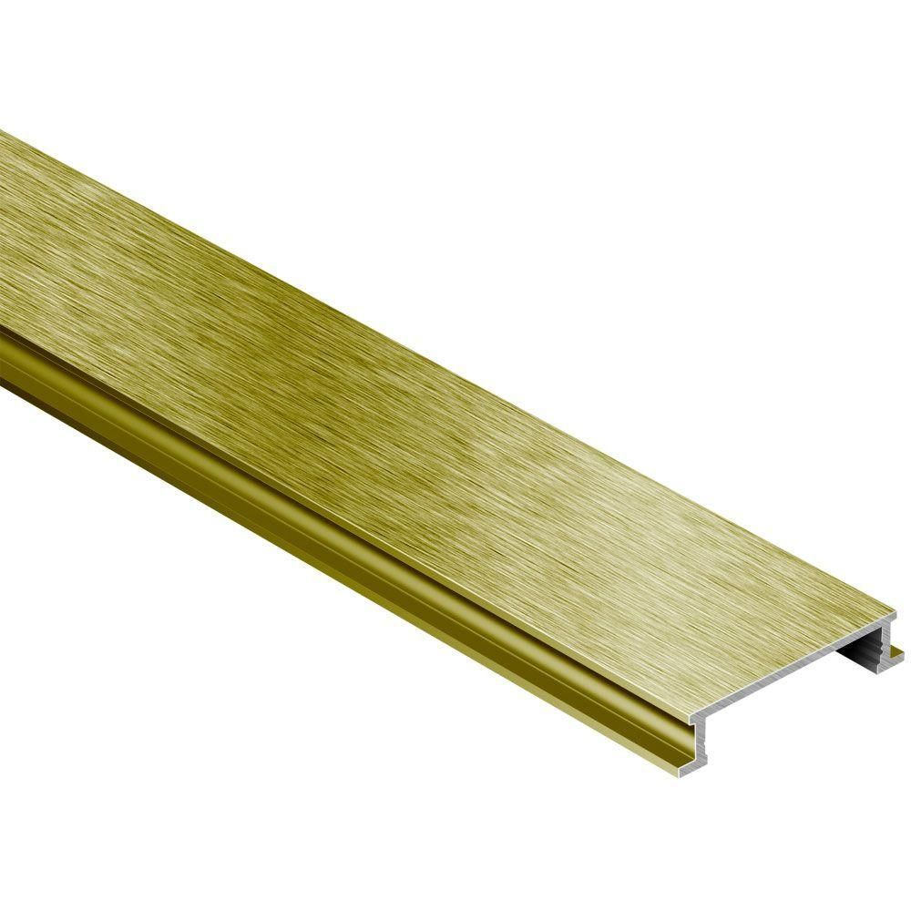 Schluter DESIGNLINE Decorative Border Profile Aluminum Anodized